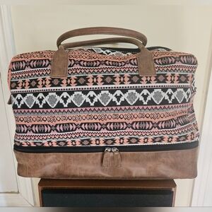 MyMealivos large canvas weekender travel duffle bag